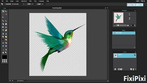 FixiPixi Image Editing Service