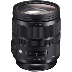 Sigma 24-70mm f2.8 DG OS HSM Art Lens