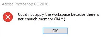 How much RAM a Photoshop Need