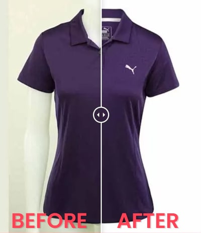 ecommerce photo editing before after