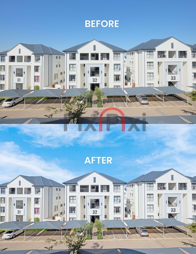 real estate photo editing service