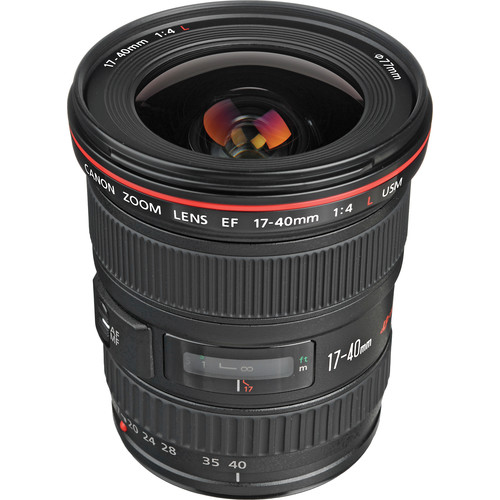 Canon EF 17-40mm f4L USM Ultra-Wide Angle Zoom Lens for SLR Cameras