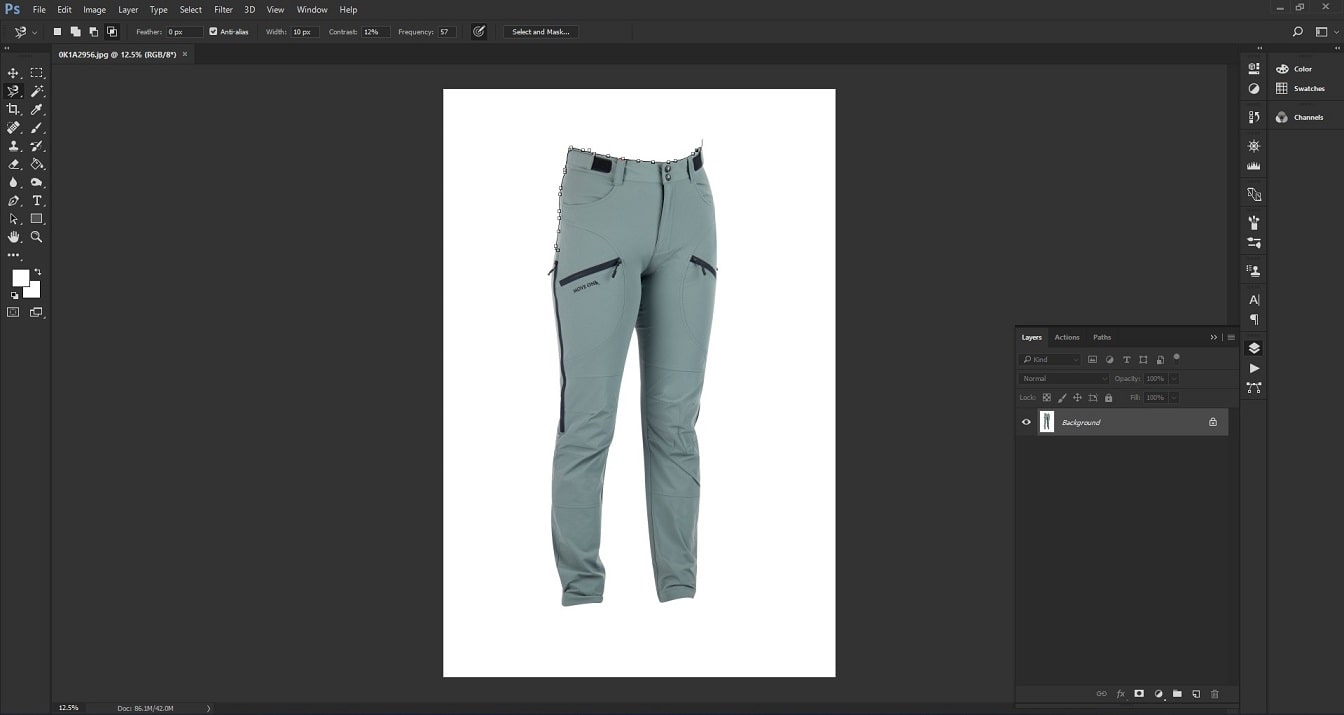 background remove in photoshop