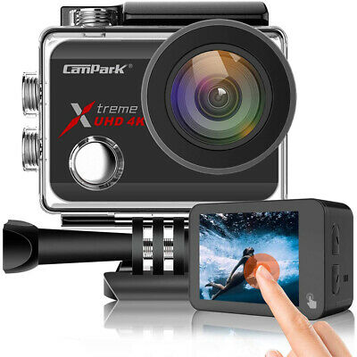 COOAU Native 4K 60fps 20MP Touch Screen WiFi Action Sports Camera