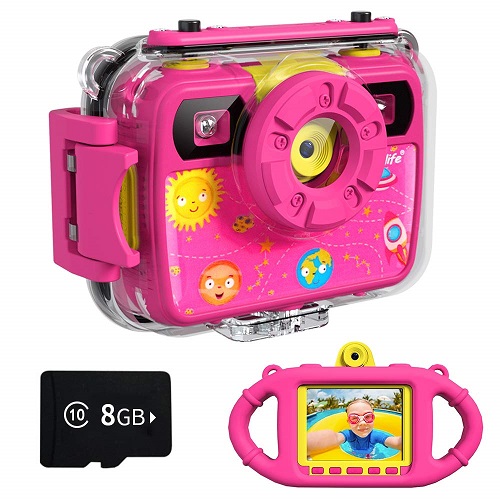 Ourlife Kids Waterproof Camera, Kids Camera 