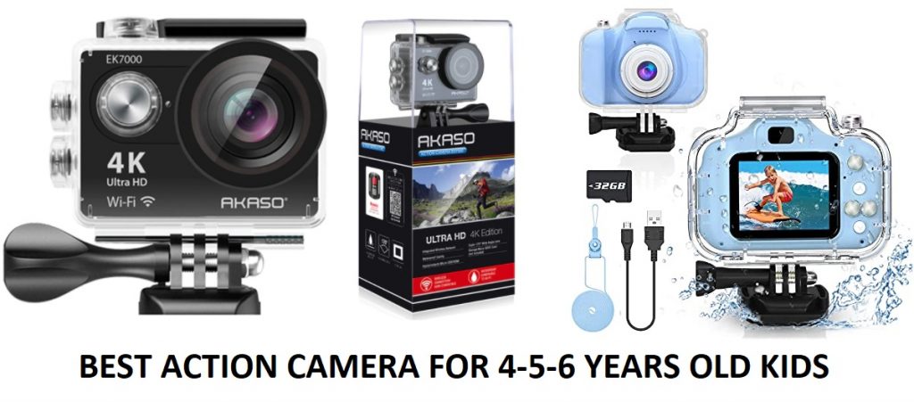 BEST ACTION CAMERA FOR 4-5-6 YEARS OLD KIDS