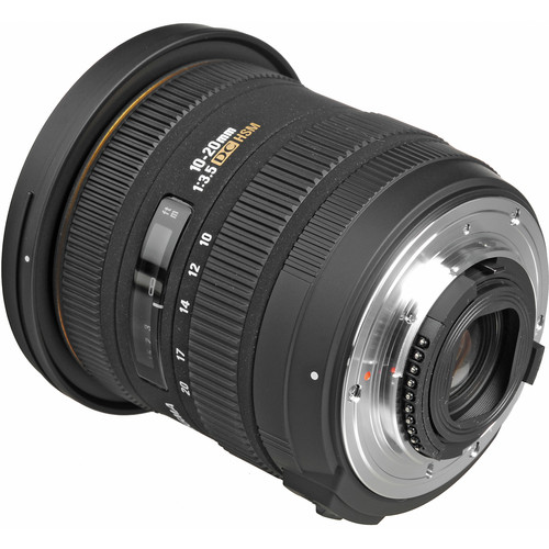 Sigma 10-20mm f3.5 EX DC HSM ELD SLD Aspherical Super Wide Angle Lens for Nikon Digital SLR Cameras