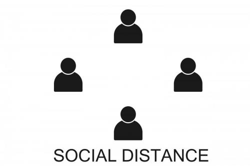 Social Distance Icon