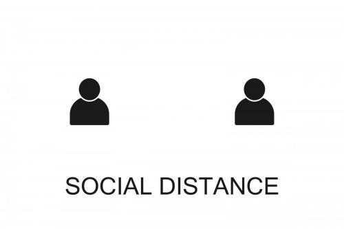 Social Distance Icon